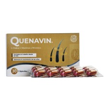 ETICOS QUENAVIN L-CISTINA + VITAMINAS E MINERAIS X 30 CAPSULAS ETICOS QUENAVIN L-CISTINA + VITAMINAS E MINERAIS X 30 CAPSULAS
