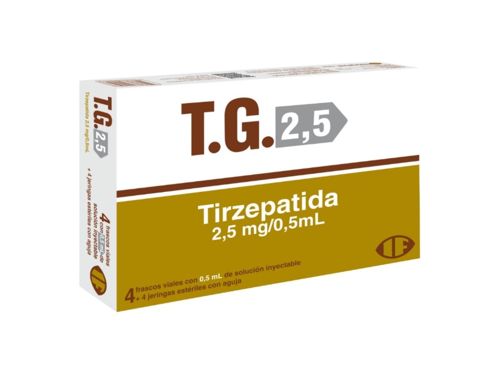 INDUFAR TG TIRZEPATIDA 2.5MG X 4 AMPOLAS (COM SERINGAS) INDUFAR TG TIRZEPATIDA 2.5MG X 4 AMPOLAS (COM SERINGAS)