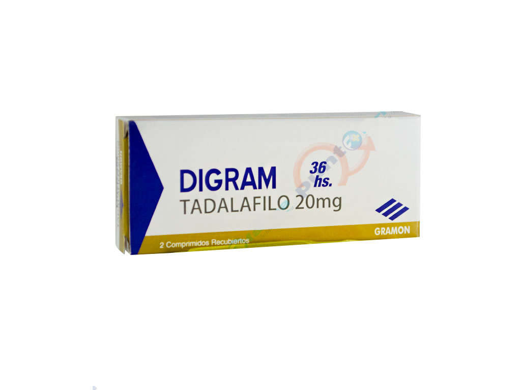 DIGRAM TADALAFIL 20MG - 20 CAPSULAS DIGRAM TADALAFIL 20MG - 20 CAPSULAS