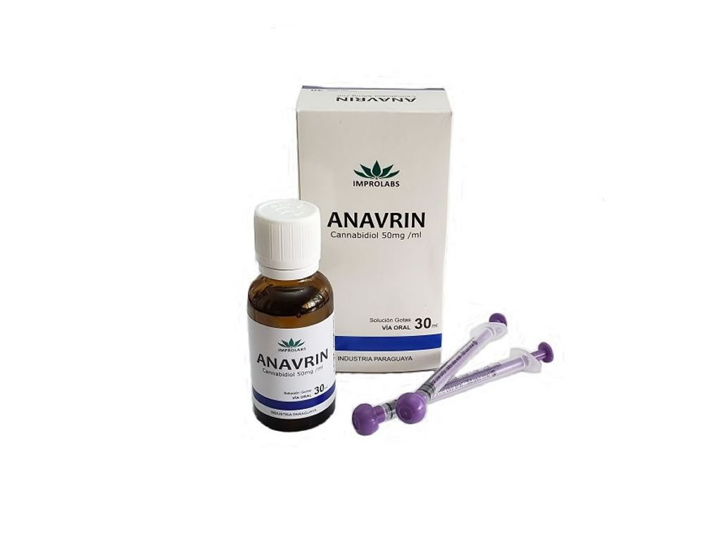 MEDICAMENTO ANAVRIN CANNABIDIOL 50MG - 30 ML MEDICAMENTO ANAVRIN CANNABIDIOL 50MG - 30 ML