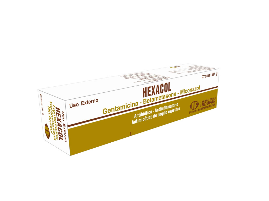 CREME ANTIBIÓTICO GEXACOL - 20G CREME ANTIBIÓTICO GEXACOL - 20G