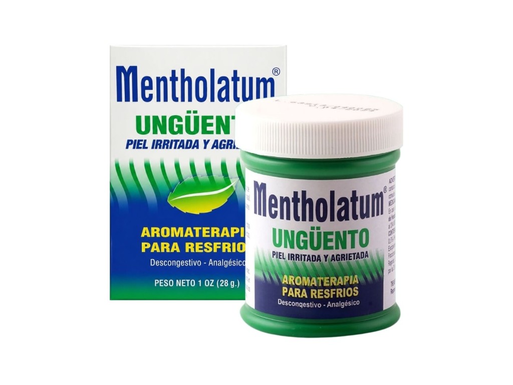 MENTHOLATUM UNGUENTO AROMATERAPIA PARA RESFRIOS - 28G MENTHOLATUM UNGUENTO AROMATERAPIA PARA RESFRIOS - 28G