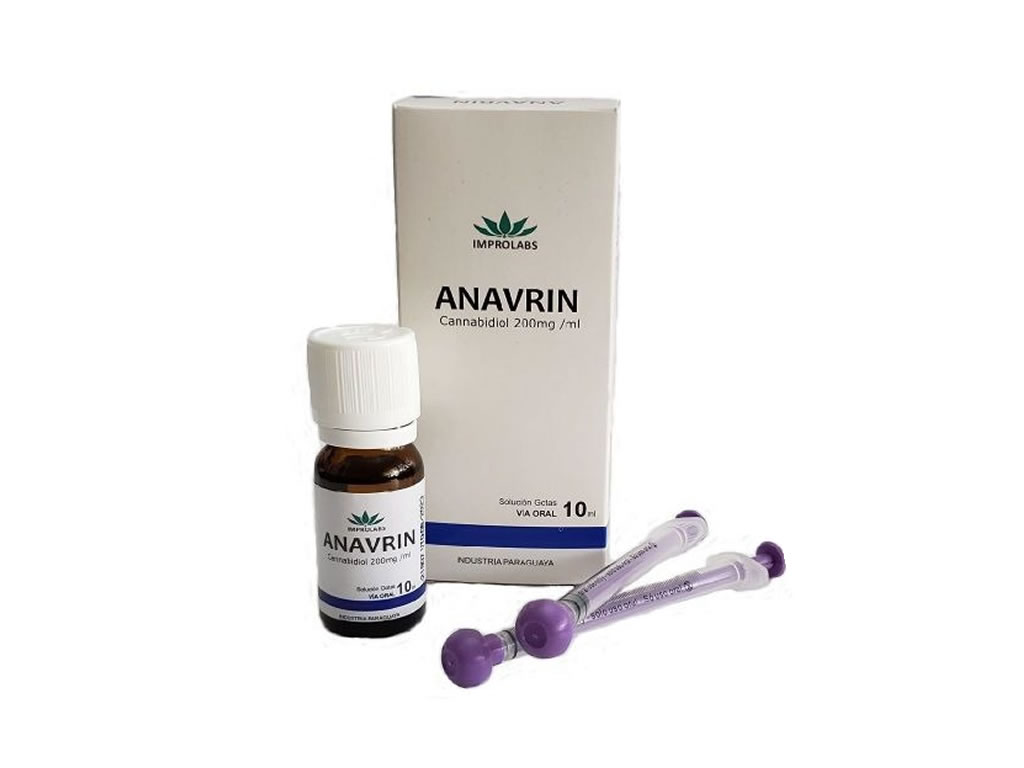MEDICAMENTO ANAVRIN CANNABIDIOL 200MG - 10ML MEDICAMENTO ANAVRIN CANNABIDIOL 200MG - 10ML