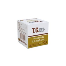 INDUFAR TG TIRZEPATIDA 2.5MG X 4 AMPOLAS (SEM SERINGAS) INDUFAR TG TIRZEPATIDA 2.5MG X 4 AMPOLAS (SEM SERINGAS)