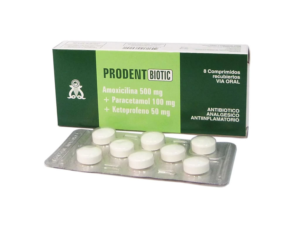 MEDICAMENTO PRODENT BIOTIC AMOXICILINA 500 MG - 8 COMPRIMIDOS MEDICAMENTO PRODENT BIOTIC AMOXICILINA 500 MG - 8 COMPRIMIDOS