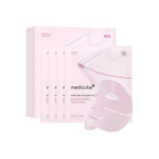 MEDICUBE PDRN PINK COLLAGEN GEL MASCARA FACIAL 28G X4 UNIDADES
