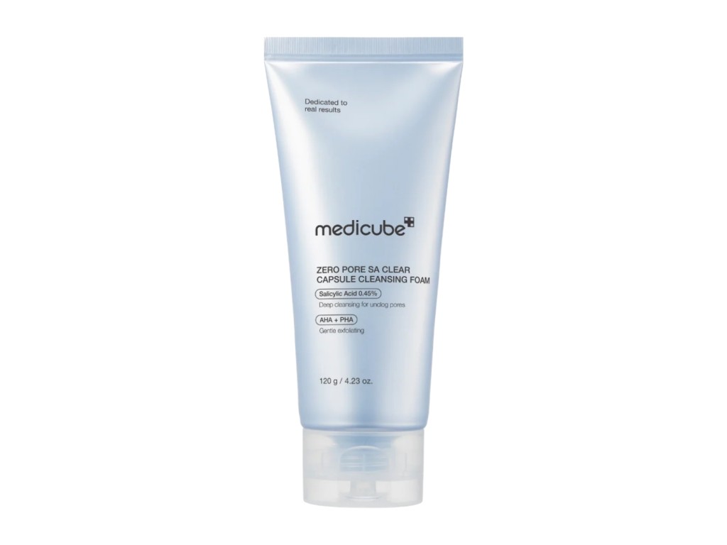 MEDICUBE ZERO PORE SA CLEAR CAPSULE CLEANSING FOAM - 120G MEDICUBE ZERO PORE SA CLEAR CAPSULE CLEANSING FOAM - 120G