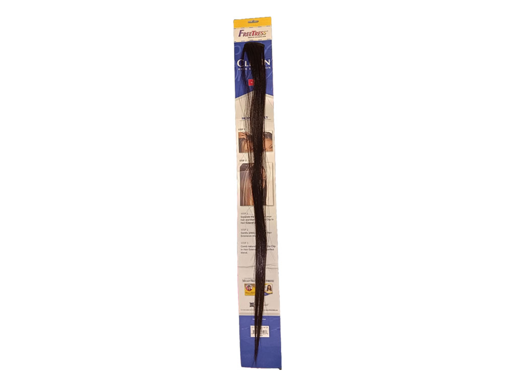 FREETRESS CLIP IN EXTENSÃO COR:4 18'' FREETRESS CLIP IN EXTENSÃO COR:4 18''