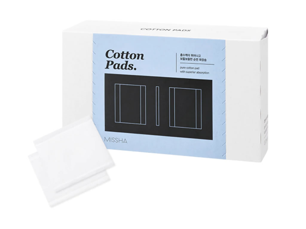 ALGODÃO MISSHA COTTON PADS - 80 PADS ALGODÃO MISSHA COTTON PADS - 80 PADS