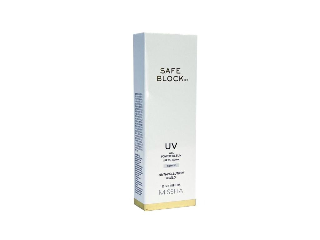 PROTETOR SOLAR FACIAL MISSHA SUN SAFE BLOCK SPF50+ - 50ML PROTETOR SOLAR FACIAL MISSHA SUN SAFE BLOCK SPF50+ - 50ML