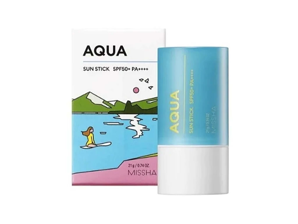 PROTETOR SOLAR FACIAL MISSHA SUN STICK AQUA SPF50 - 21G PROTETOR SOLAR FACIAL MISSHA SUN STICK AQUA SPF50 - 21G