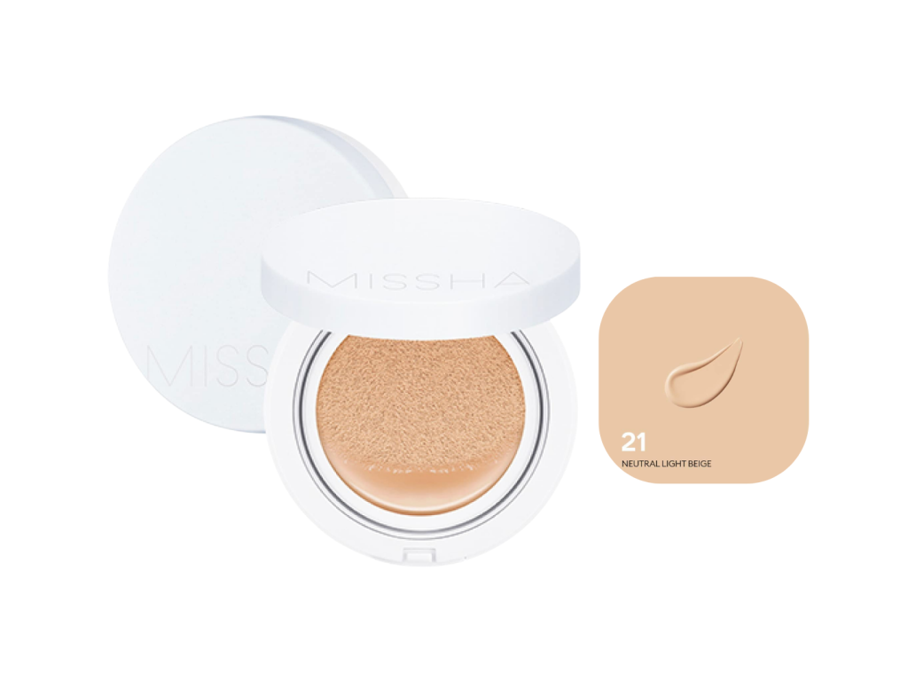 MISSHA MAGIC CUSHION MOIST UP N.21 LIGHT BEIGE 15GR MISSHA MAGIC CUSHION MOIST UP N.21 LIGHT BEIGE 15GR