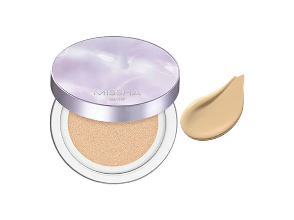 BASE MISSHA GLOW LAYERING FIT CUSHION SPF50+ PA++++ - NO.21 VANILLA - 14G BASE MISSHA GLOW LAYERING FIT CUSHION SPF50+ PA++++ - NO.21 VANILLA - 14G