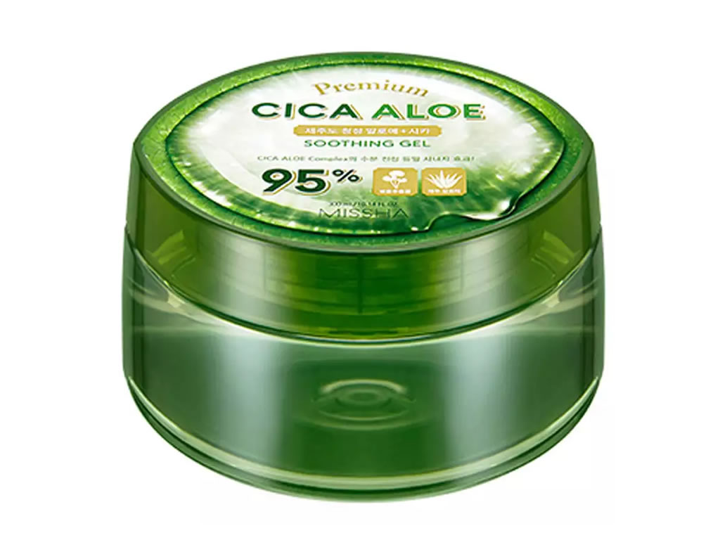 GEL CALMANTE MISSHA CICA ALOE - 300ML GEL CALMANTE MISSHA CICA ALOE - 300ML