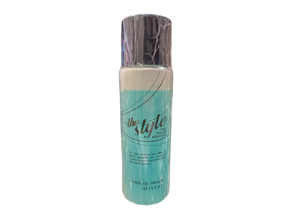 REMOVEDOR DE ESMALTE MISSHA THE STYLE NAIL POLISH REMOVER - 100ML - COOL REMOVEDOR DE ESMALTE MISSHA THE STYLE NAIL POLISH REMOVER - 100ML - COOL
