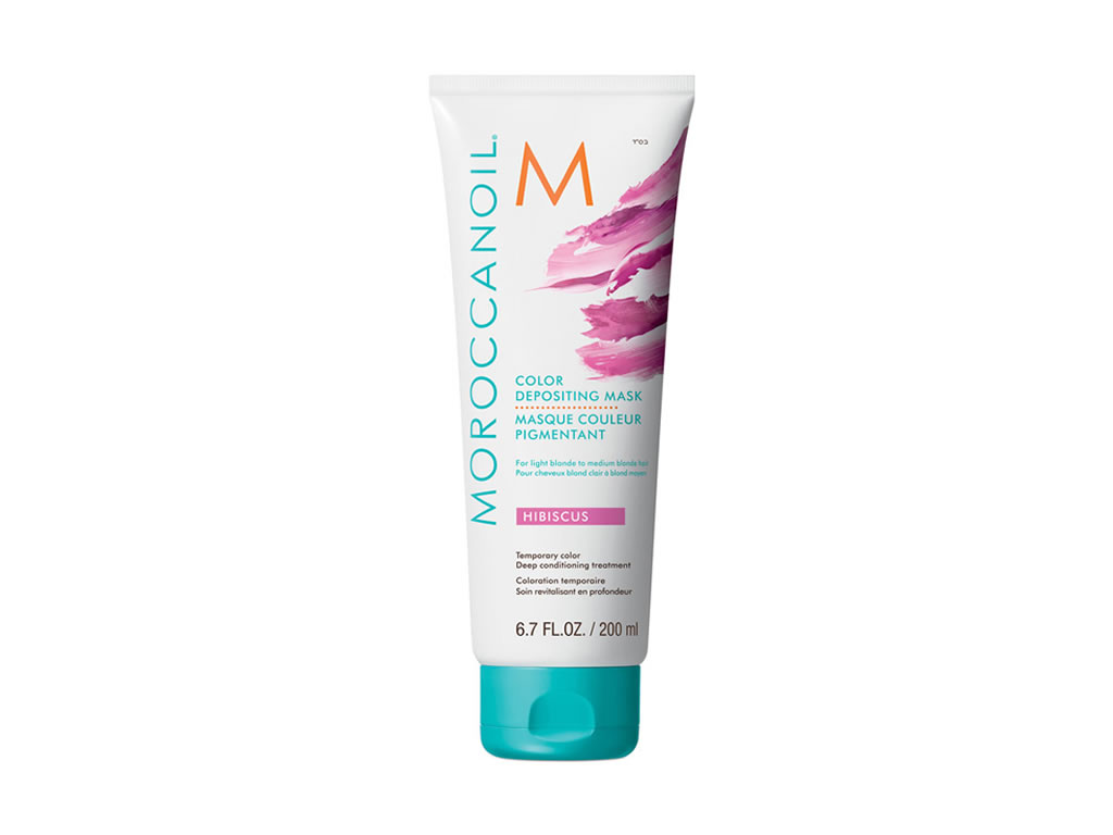 MASCARA DE COLORAÇÃO MOROCCANOIL - COR HIBISCUS - 200ML	