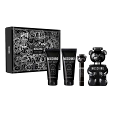 PERFUME MOSCHINO KIT TOY BOY EDP 100ML + EDP 10ML + SHOWER GEL+ AFTER SHAVER - MASCULINO
