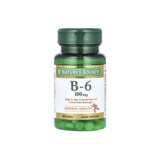 VITAMINA B-6 NATURES BOUNTY 100MG - 100 CAPSULAS VITAMINA B-6 NATURES BOUNTY 100MG - 100 CAPSULAS