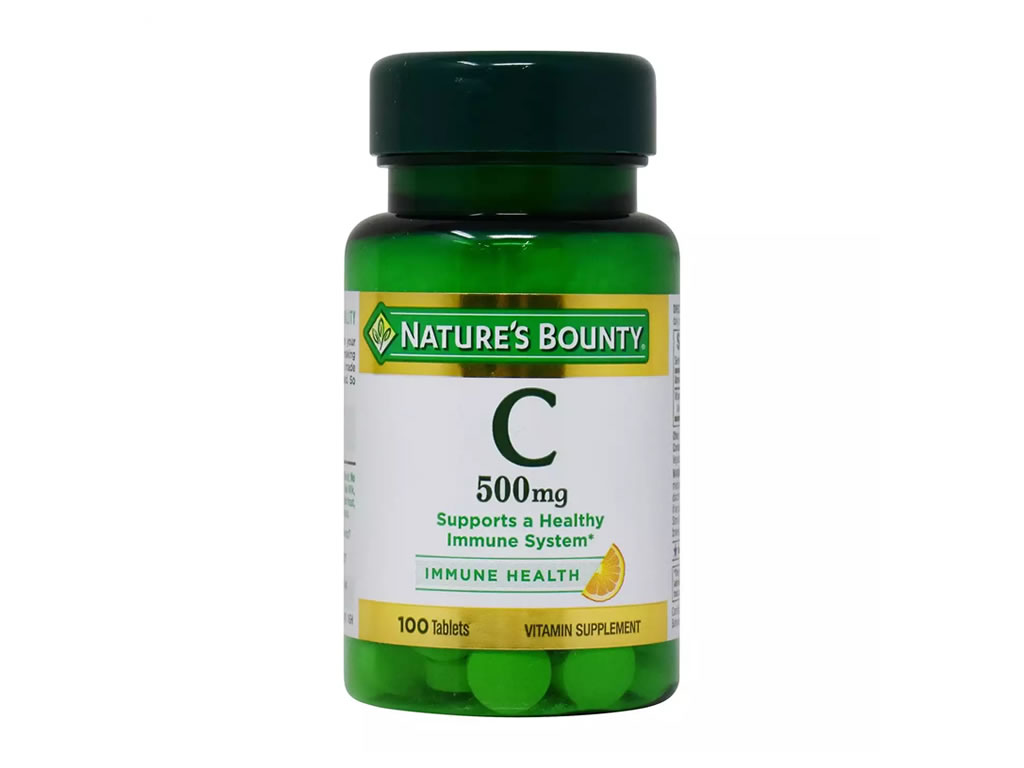 NATURES BOUNTY VITAMINA C 500MG - 100 CAPSULAS NATURES BOUNTY VITAMINA C 500MG - 100 CAPSULAS
