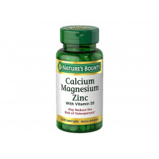 NATURES BOUNTY CALCIUM MAGNESIUM ZINC - 100 CAPSULAS NATURES BOUNTY CALCIUM MAGNESIUM ZINC - 100 CAPSULAS