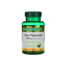 NATURES BOUNTY SAW PALMETTO 450MG - 100 CAPSULAS NATURES BOUNTY SAW PALMETTO 450MG - 100 CAPSULAS