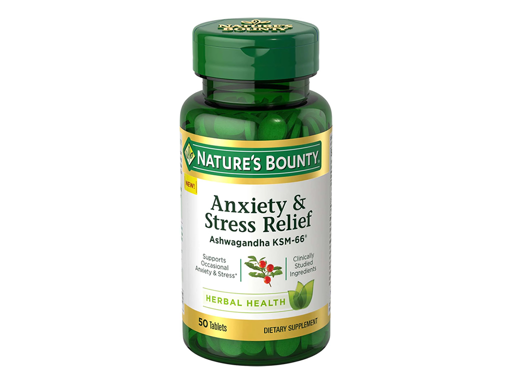 NATURES BOUNTY ANXIETY E STRESS RELIEF - 50 TABLETS NATURES BOUNTY ANXIETY E STRESS RELIEF - 50 TABLETS