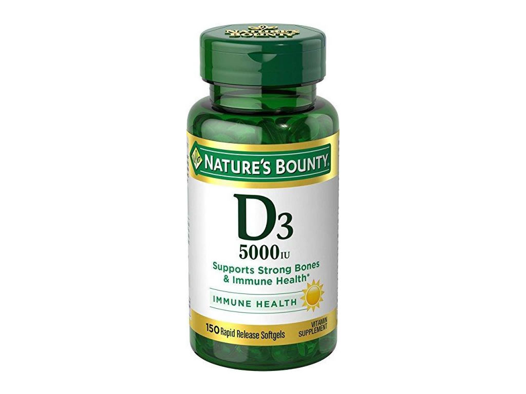 NATURES BOUNTY D3 5000IU - 150 CAPSULAS NATURES BOUNTY D3 5000IU - 150 CAPSULAS