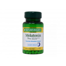 NATURES BOUNTY MELATONIN 5MG - 90 CAPSULAS NATURES BOUNTY MELATONIN 5MG - 90 CAPSULAS