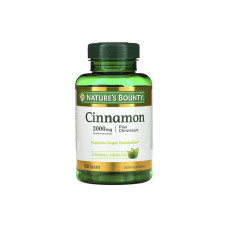 NATURES BOUNTY CINNAMON PLUS CHROMIUM 2000MG 60 CAPSULES NATURES BOUNTY CINNAMON PLUS CHROMIUM 2000MG 60 CAPSULES