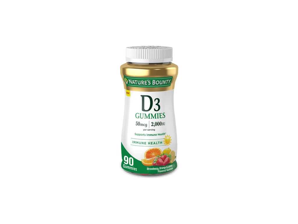NATURES BOUNTY D3 GUMMIES 50MCG 90 GUMMIES NATURES BOUNTY D3 GUMMIES 50MCG 90 GUMMIES