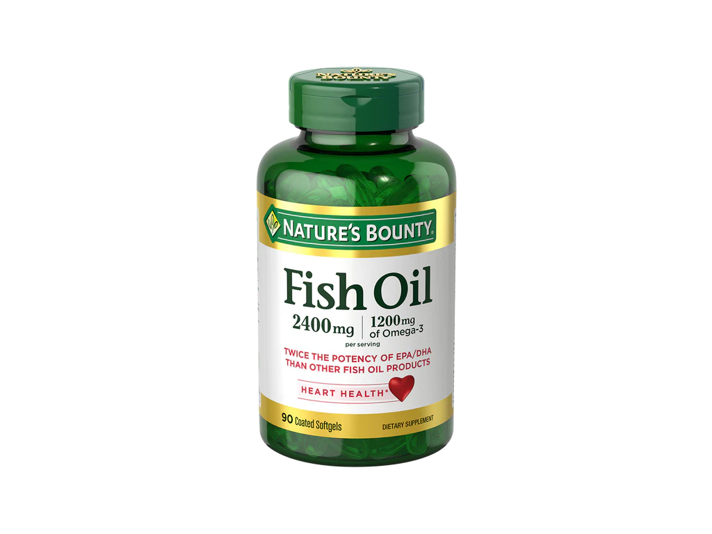NATURES BOUNTY FISH OIL 2400MG 90 SOFTGELS ODORLESS NATURES BOUNTY FISH OIL 2400MG 90 SOFTGELS ODORLESS