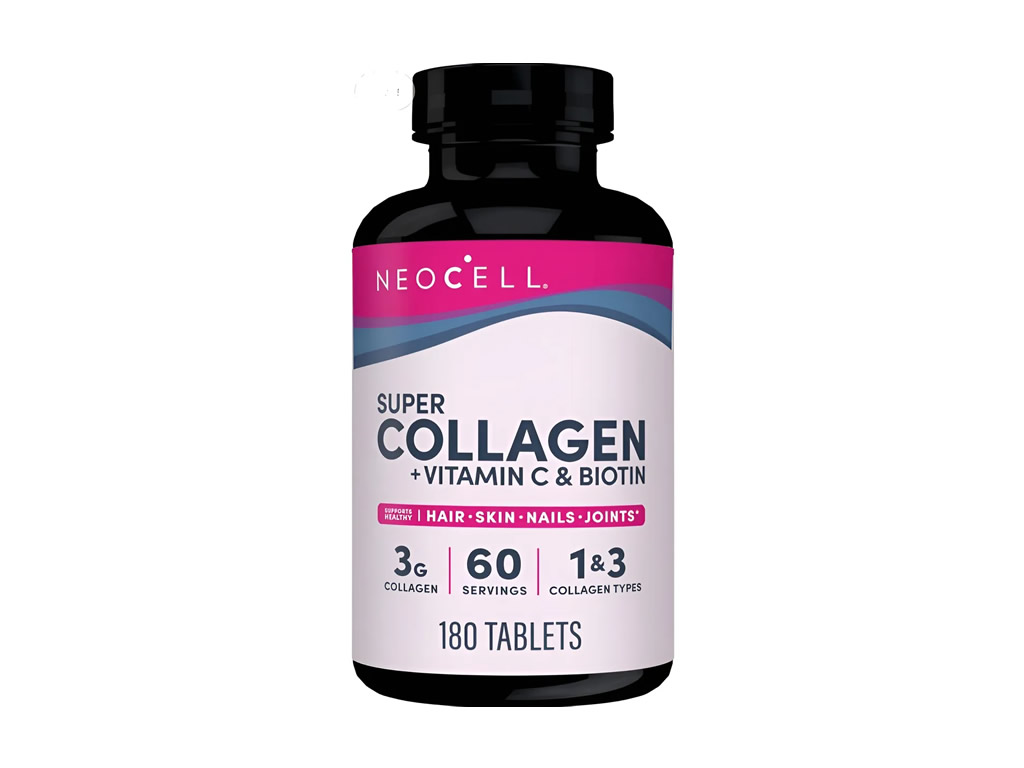 NEOCELL SUPER COLLAGEN + VITAMIN C & BIOTIN 3G - 180 TABLETS NEOCELL SUPER COLLAGEN + VITAMIN C & BIOTIN 3G - 180 TABLETS
