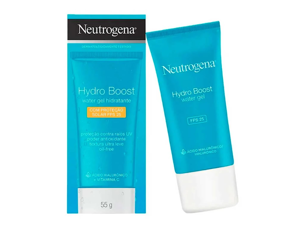 HIDRATANTE FACIAL NEUTROGENA HYDRO BOOST WATER GEL FPS25 - 55G HIDRATANTE FACIAL NEUTROGENA HYDRO BOOST WATER GEL FPS25 - 55G