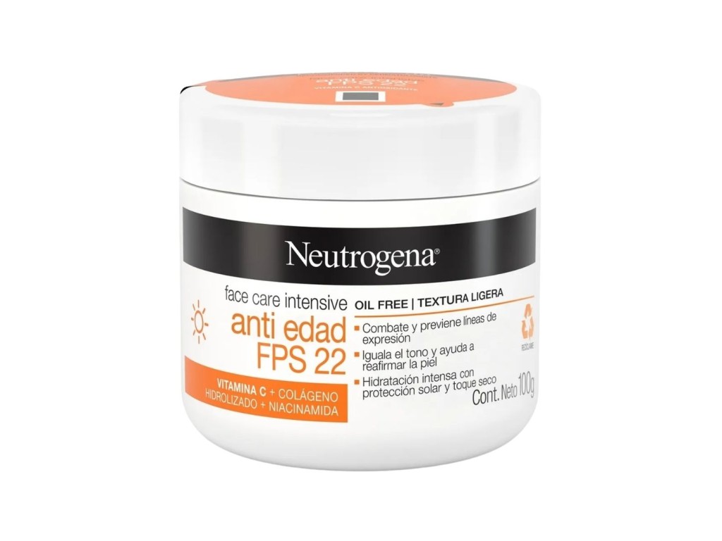 NEUTROGENA INTENSIVE CREME ANTI-IDADE SPF22 - 100G NEUTROGENA INTENSIVE CREME ANTI-IDADE SPF22 - 100G