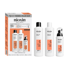 NIOXIN KIT N.4 - CABELOS TINGIDOS / DANIFICADOS (AFINAMENTO AVANZADO)