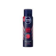 NIVEA DESODORANTE SPRAY MEN ACTIVE DRY IMPACT 72H - 150ML