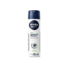 NIVEA DESODORANTE SPRAY MEN SENSITIVE PROTECT SECAGEM RAPIDA 72H - 150ML