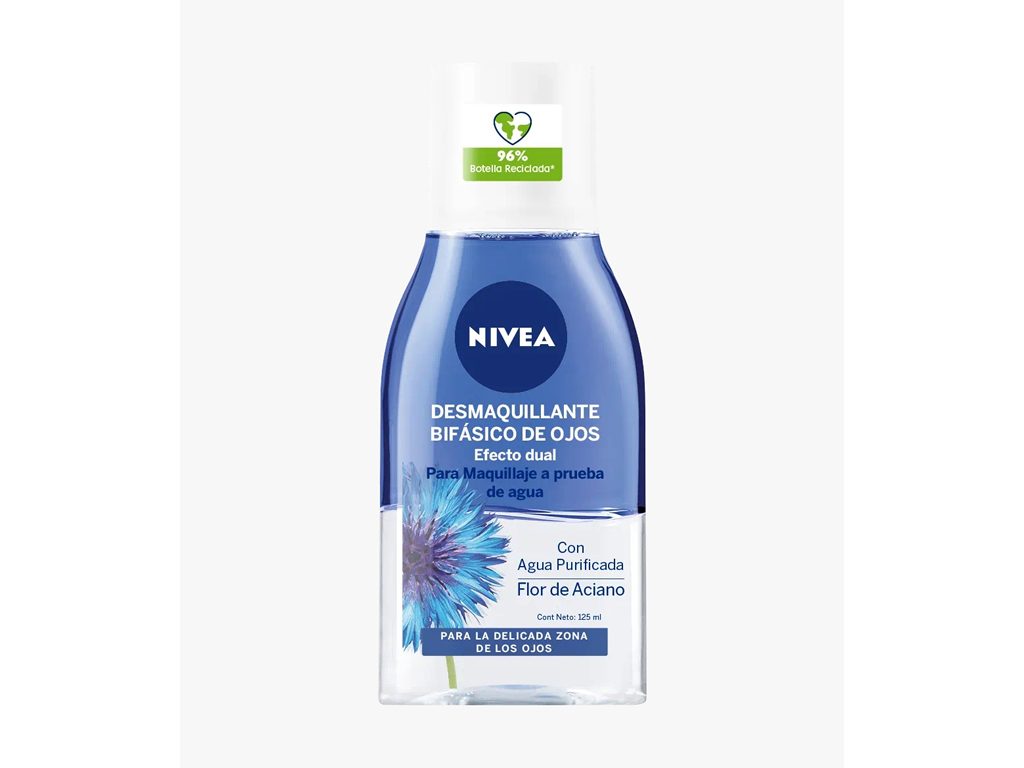 REMOVEDOR BIFÁSICO NIVEA DE MAQUIAGEM PARA OLHOS - 125 ML REMOVEDOR BIFÁSICO NIVEA DE MAQUIAGEM PARA OLHOS - 125 ML