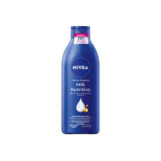 LOÇÃO CORPORAL NIVEA MILK NUTRITIVA 72HRS - 400ML LOÇÃO CORPORAL NIVEA MILK NUTRITIVA 72HRS - 400ML