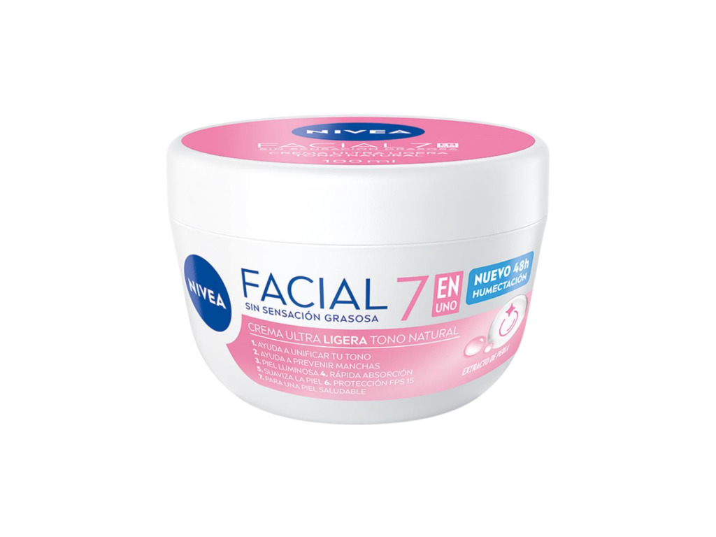 NIVEA CREME FACIAL 7EN1 TONO NATURAL 100GR NIVEA CREME FACIAL 7EN1 TONO NATURAL 100GR