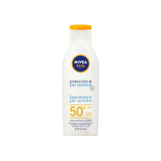 NIVEA PROTEÇÃO E PELE SENSIVEL FPS50 - 200ML NIVEA PROTEÇÃO E PELE SENSIVEL FPS50 - 200ML