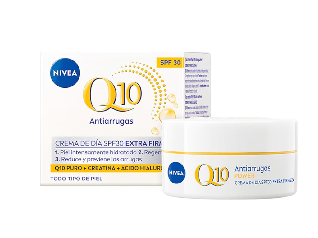 CREME ANTI-IDADE NIVEA Q10 PLUS DIA FPS30 - 50ML CREME ANTI-IDADE NIVEA Q10 PLUS DIA FPS30 - 50ML