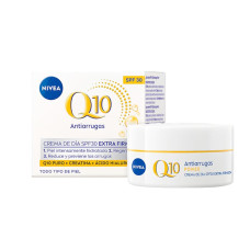 CREME ANTI-IDADE NIVEA Q10 PLUS DIA FPS30 - 50ML CREME ANTI-IDADE NIVEA Q10 PLUS DIA FPS30 - 50ML