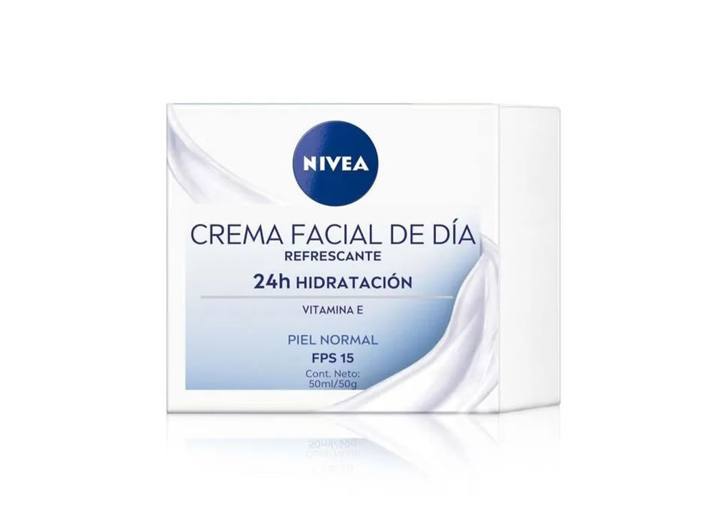 CREME FACIAL NIVEA DIA REFRESCANTE PELE NORMAL FPS15 - 50G CREME FACIAL NIVEA DIA REFRESCANTE PELE NORMAL FPS15 - 50G