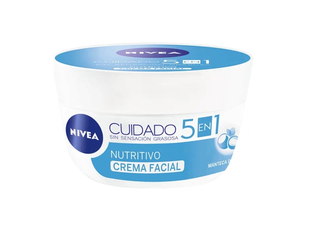 NIVEA CUIDADO NUTRITIVO 5 EM 1 CREME FACIAL - 100ML NIVEA CUIDADO NUTRITIVO 5 EM 1 CREME FACIAL - 100ML