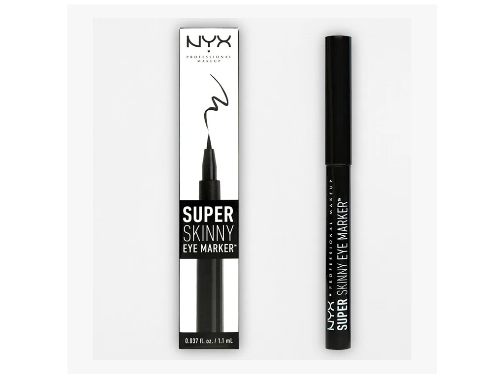DELINEADOR NYX SUPER SKINNY EYE MARKER - SSEM01 CARBON BLACK - 1.1ML DELINEADOR NYX SUPER SKINNY EYE MARKER - SSEM01 CARBON BLACK - 1.1ML