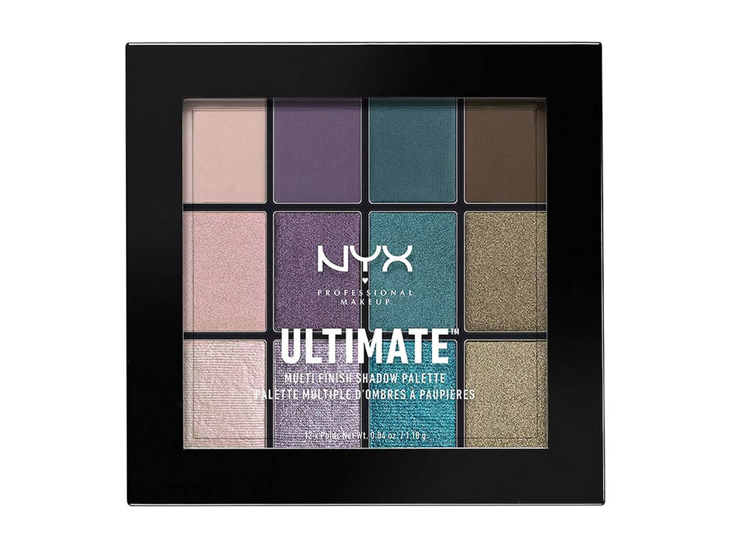 PALETA DE SOMBRA NYX ULTIMATE MULTI FINISH - USP07 SMOKE SCREEN - 12 CORES PALETA DE SOMBRA NYX ULTIMATE MULTI FINISH - USP07 SMOKE SCREEN - 12 CORES