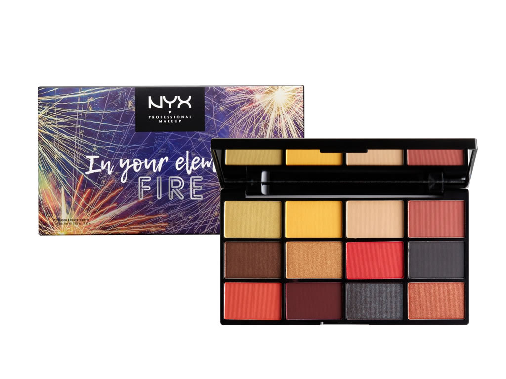 PALETA DE SOMBRA NYX IN YOUR ELEMENT - FIRE IYESP03 - 12 CORES PALETA DE SOMBRA NYX IN YOUR ELEMENT - FIRE IYESP03 - 12 CORES