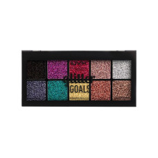 PALETA DE GLITTER NYX PALETTE GLITTER GOALS CREAM - GGCPP01 - 10 CORES PALETA DE GLITTER NYX PALETTE GLITTER GOALS CREAM - GGCPP01 - 10 CORES
