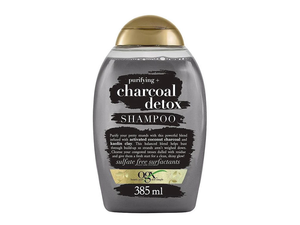 SHAMPOO ORGANIX CHARCOAL DETOX - 385ML SHAMPOO ORGANIX CHARCOAL DETOX - 385ML